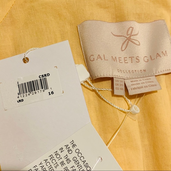 Gal Meets Glam NWT Peggy Swiss Dot MIDI Dress SZ 8 - Picture 15 of 15